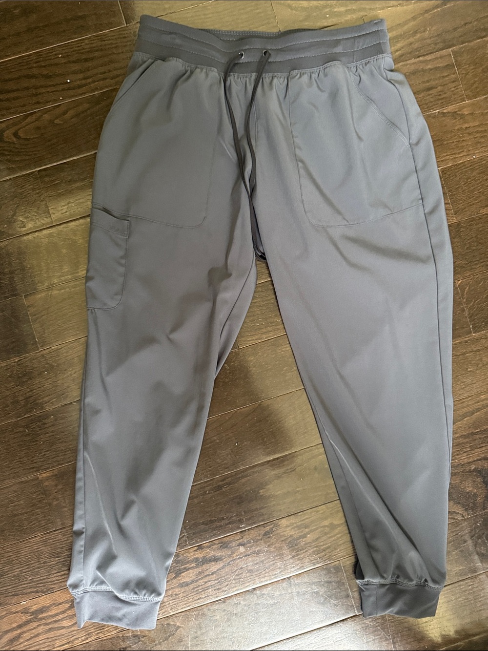 Maevn Womens Gray scrub Jogger Pants